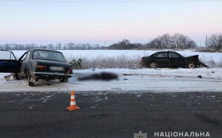 «ВАЗ» столкнулся с «Хюндаем» возле Доброслава. Водитель погиб, пассажирка в больнице