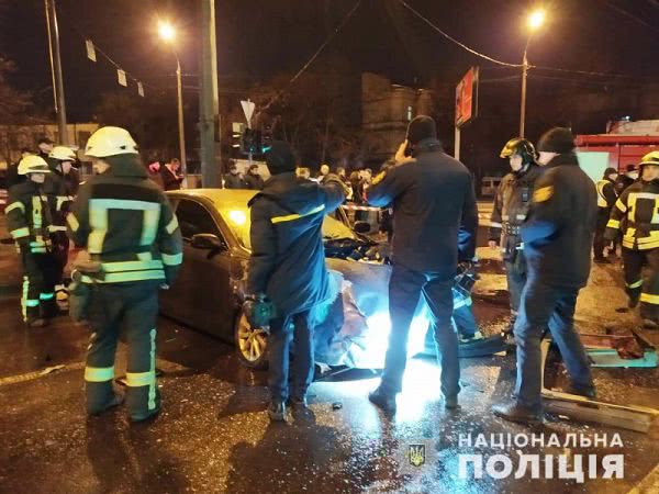 Масштабное ДТП в Одессе. Появилось видео