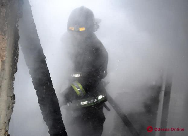 В Овидиопольском районе при попытке самостоятельно потушить пожар пострадал мужчина