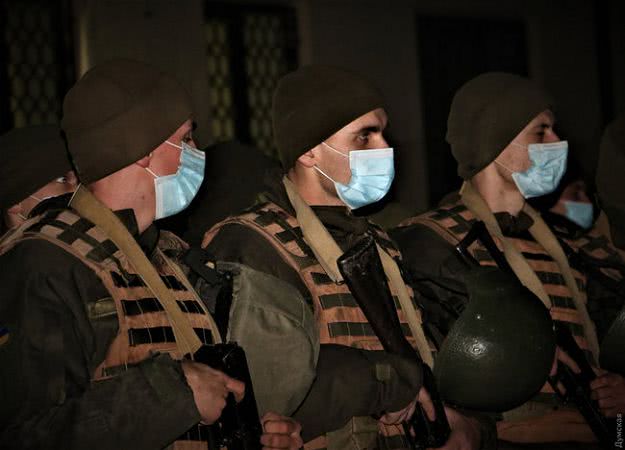 Военнослужащие воинской части 3012 Нацгвардии вернулись в Одессу из зоны ООС 02