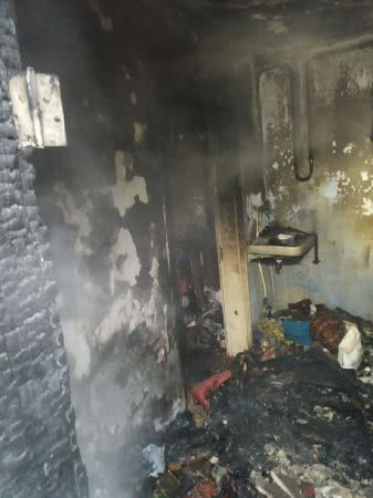 В Болграде при тушении пожара в частном доме найден труп мужчины