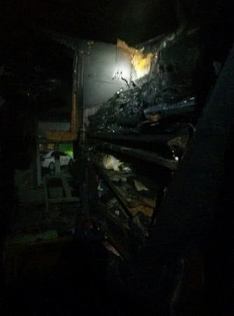 В центре Измаила произошёл пожар в жилом доме