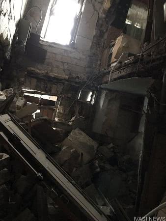 В Одессе эвакуировали четырех человек из дома, где обрушилась лестница