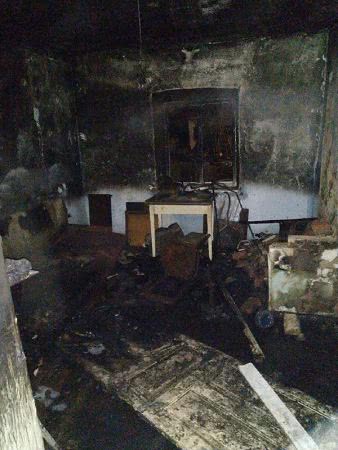 В результате пожара у жителя Беляевского района обожжено 12 % тела