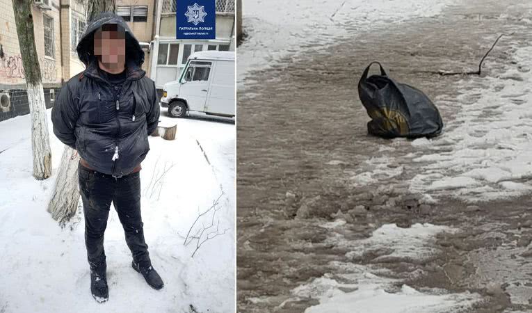 На Таирова горожане задержали вора (фото)