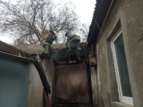 В Болграде на пожаре погиб мужчина (фото)