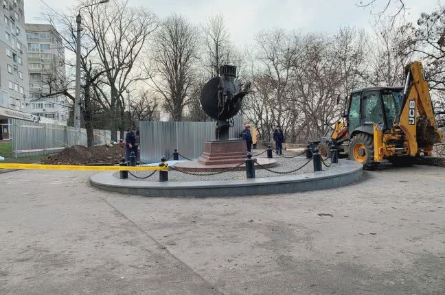 В Одессе ведется реконструкция Бульвара Жванецкого