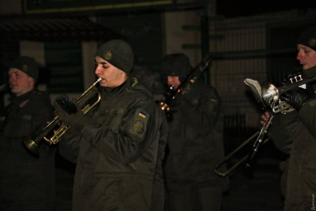 Военнослужащие воинской части 3012 Нацгвардии вернулись в Одессу из зоны ООС 07