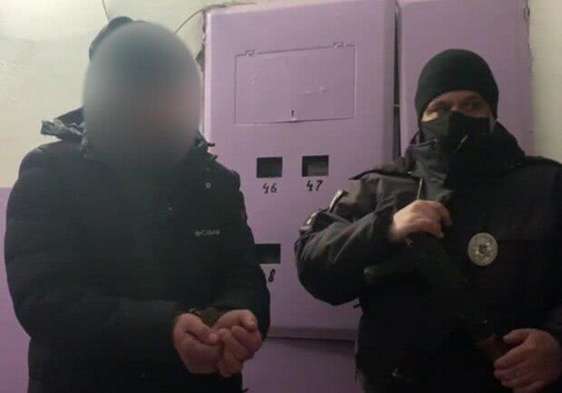 В Одесской области муж выгнал жену на мороз и избил полицейского (ВИДЕО)
