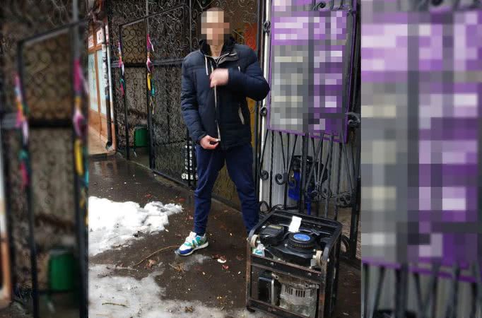 Схватил генератор и убежал: одессит пытался ограбить ломбард (фото)