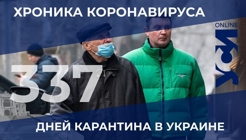 Хроника COVID-19: в Одесской области заболеваемость стабильная