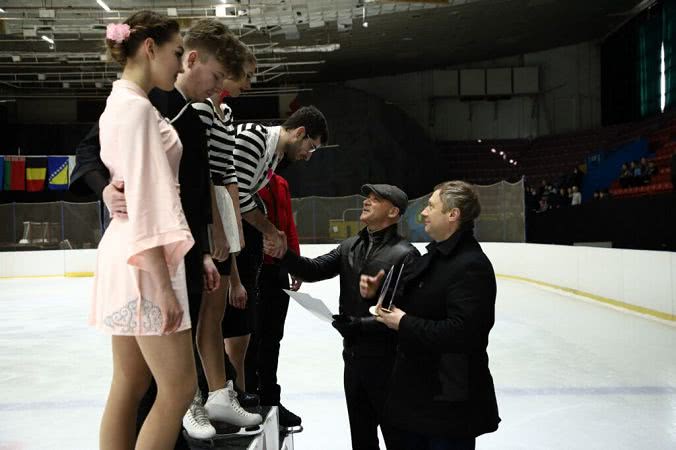 В Одессе состоялось награждение победителей международного конкурса по танцам на льду. Фото