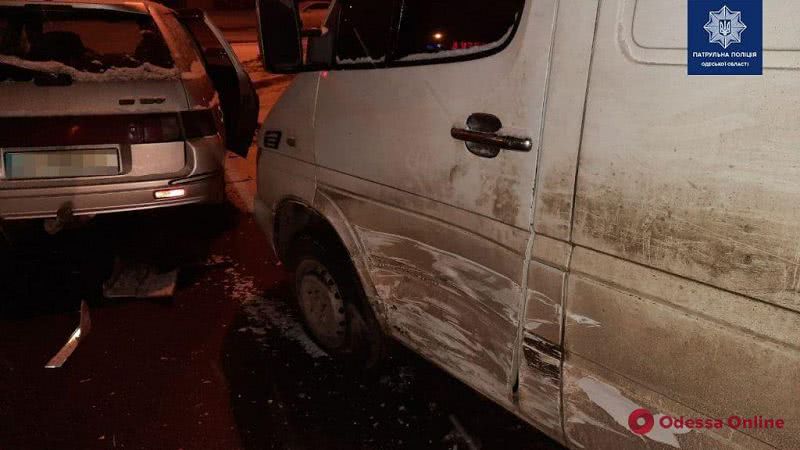Разбиты четыре авто: на Сахарова из-за пьяного водителя произошло крупное ДТП