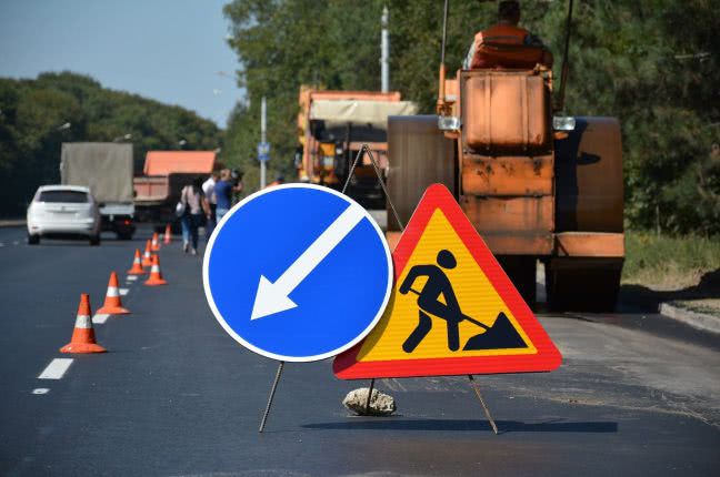 Одесским автомобилистам: В городе идет ремонт дорог