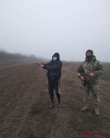 В Одесской области пограничники поймали молдаванина-нарушителя