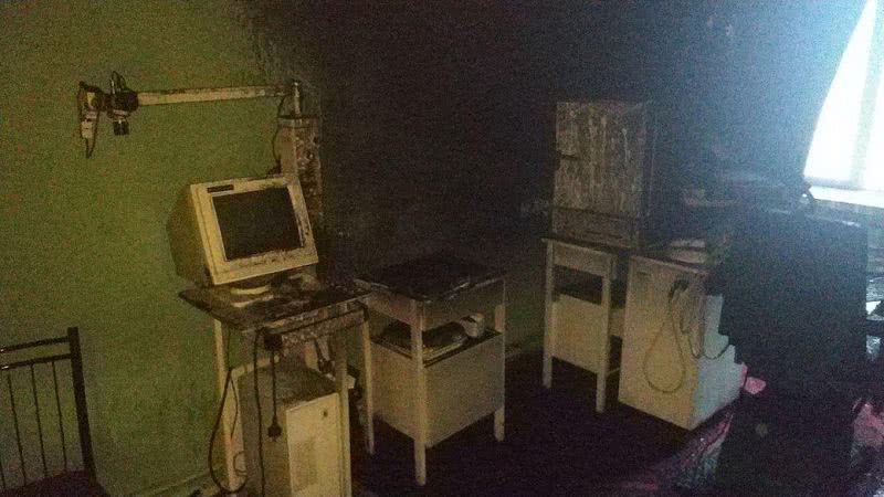В Одесі горіла школа-інтернат, ніхто не травмувався