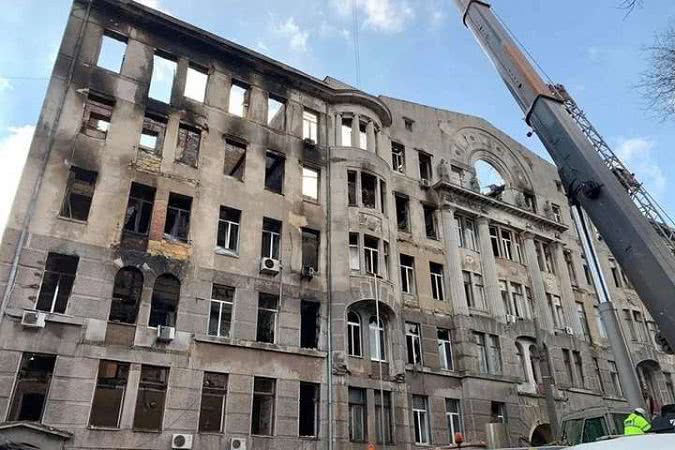 Споруду Одеського згорілого коледжу прийняла на баланс міська рада