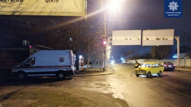 Пьяный водитель и карета «скорой помощи»: в Одессе произошло ДТП
