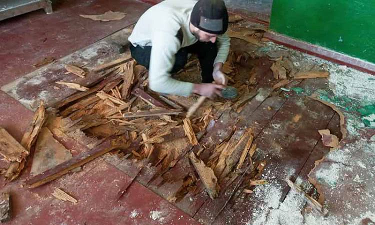 В небольшом селе Болградского района впервые за 40 лет ремонтируют Дом культуры