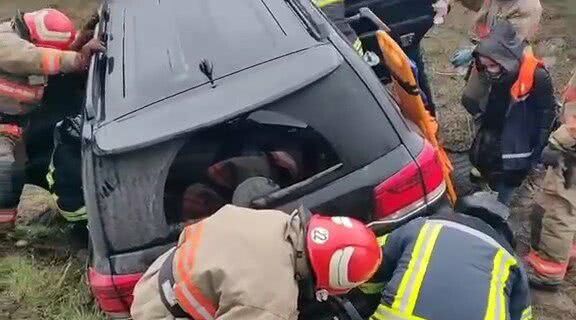 В селе Бурлачья Балка произошло ДТП с участием внедорожника (видео)