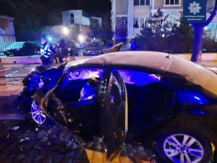 Ночью в Одессе произошло ДТП — есть пострадавшие