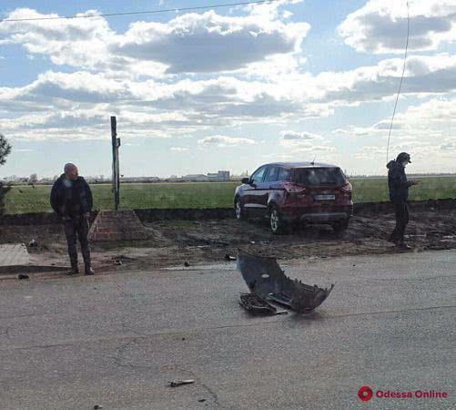 В Черноморске произошло ДТП с участием трех автомобилей