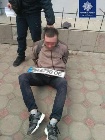 В центре Одессы задержали вора