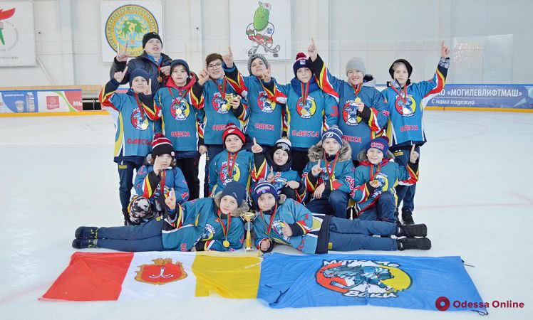 Большая победа маленьких одесситов: «Морские волки» выиграли международный турнир по хоккею