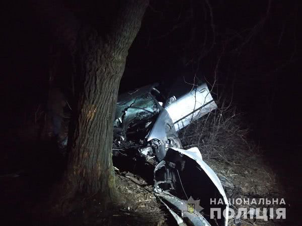 BMW врезался в дерево, водитель погиб. Под Одессой произошло смертельное ДТП