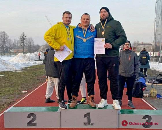 Дискобол из Черноморска завоевал медаль чемпионата Украины