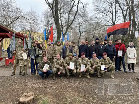 В Черноморске почтили память погибших украинских добровольцев