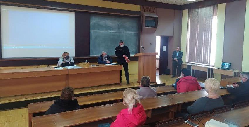 Сотрудники ГСЧС провели инструктаж в Одесской академии строительства и архитектуры