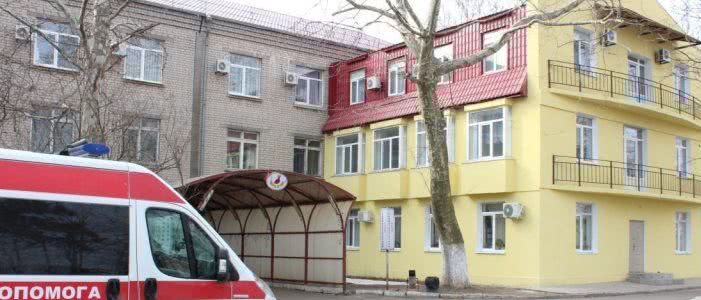 В Черноморске ведется реконструкция приемного отделения городской больницы