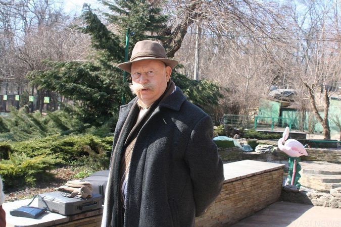 В Одесском зоопарке снимают фильм о его создателе