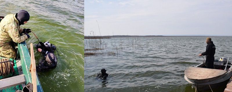 В Одесской области искали контрабандный трубопровод на дне лимана