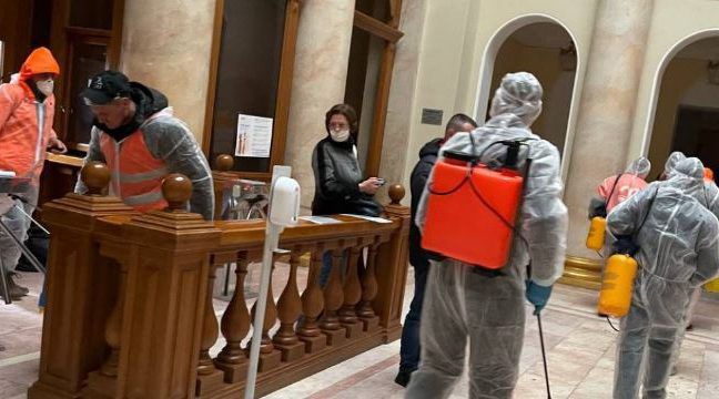 В Одесской мэрии обнаружили вспышку коронавируса