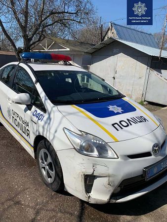 В Одессе пьяного нарушителя ПДД задерживали с погоней и стрельбой. Фото