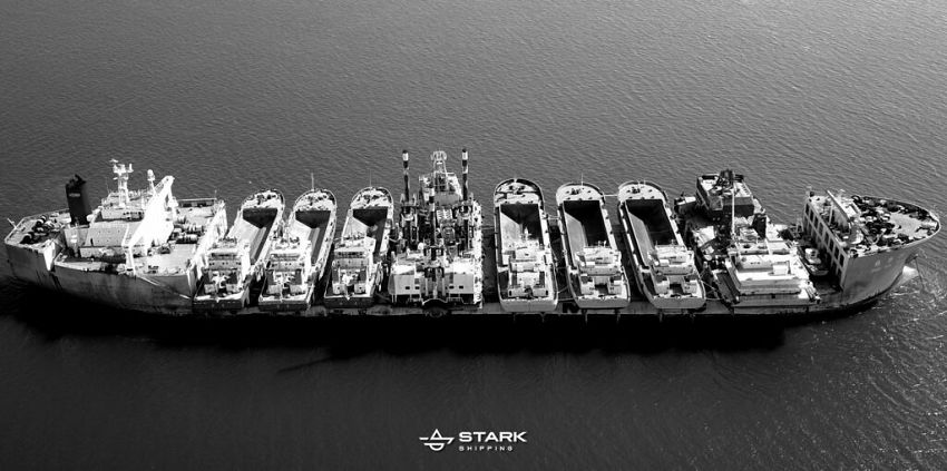 В порт Черноморск прибыло судно под погрузку китайского дноуглубительного флота