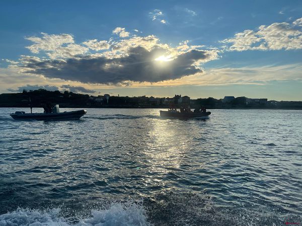 В акватории морского порта Южный прошли антитеррористические учения (фото)