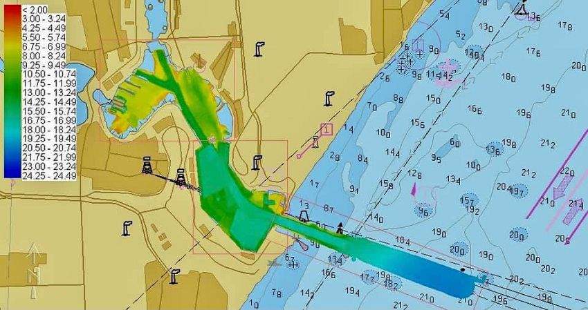 Госгидрография обследовала акваторию порта Черноморск