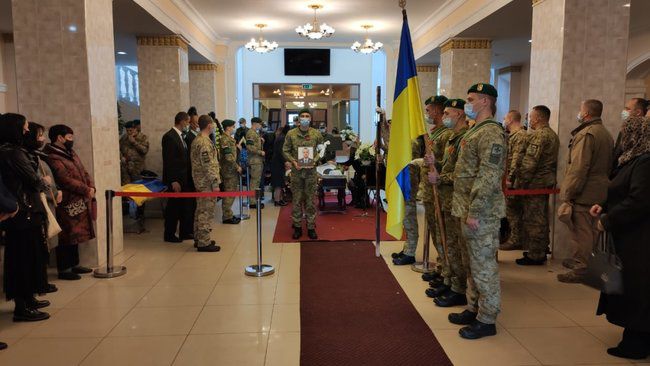 Майора погранслужбы Коняева, погибшего в результате опрокидывания лодки, похоронили в Одесской области 02