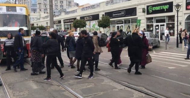 Одесские торговцы цветами вышли на протест