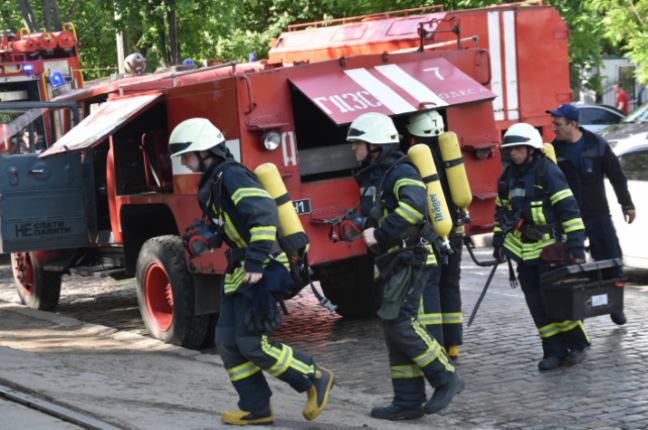В одесском институте Филатова произошел пожар