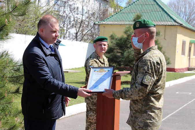Пограничников Белгорода-Днестровского поздравили с профессиональным праздником