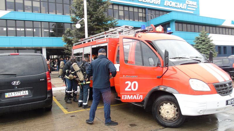Пожар ликвидировали, персонал эвакуировали: в Администрации Измаильского морского порта прошла тренировка