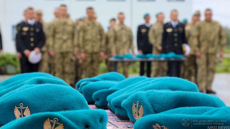 В Одесской области более 250 военных приняли присягу морской пехоты
