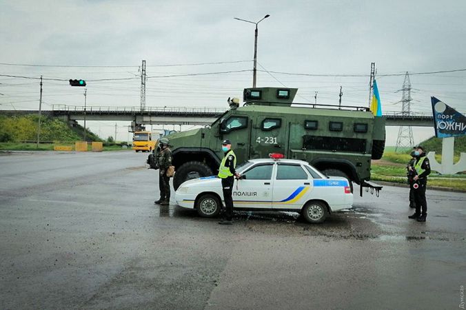 На Одещині поліція та СБУ «перехоплювали» терористів