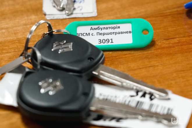 Амбулаториям Одесской области передали 31 автомобиль