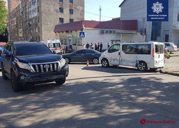 На Молдаванке произошло ДТП с пострадавшими