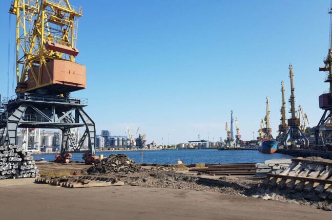 Один из портов Одесской области почти вдвое сократил грузооборот